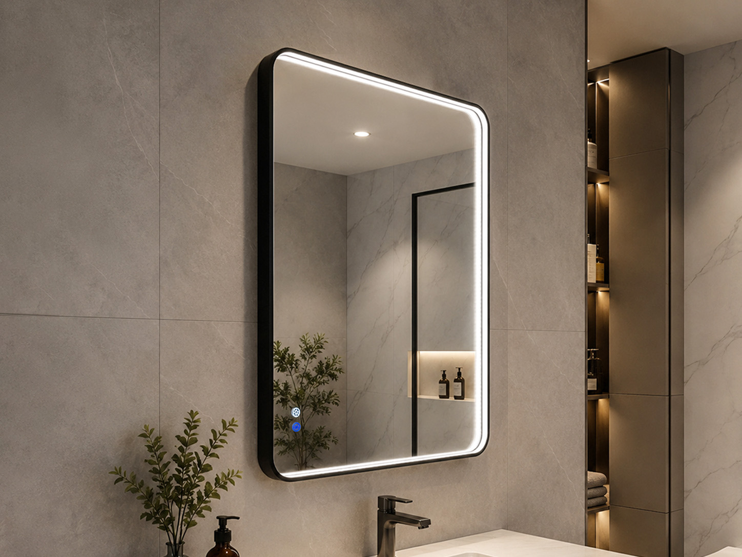 Framed LED Mirror Collection