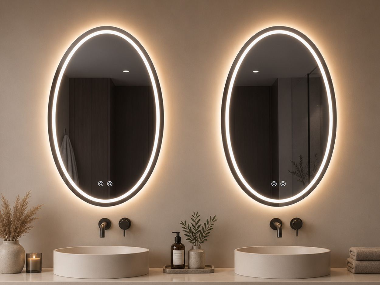 Front & Backlit LED Mirror Collection Front & Backlit LED Mirror Collection