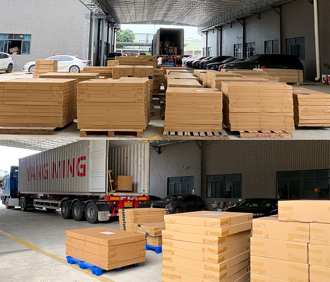 Framed Mirror Production and Shipment at STANHOM
